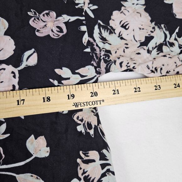 Vince Camuto Kimono Womens M Boho Floral Open Front Top Swim Coverup Vacation - Picture 12 of 15